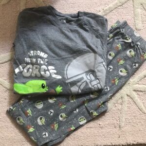 Disney Star Wars The Child Grogu Strong with the Force PJs